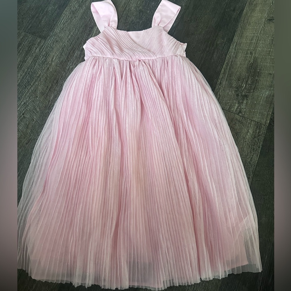 Preloved H&M Light Pink Ruffled Dress